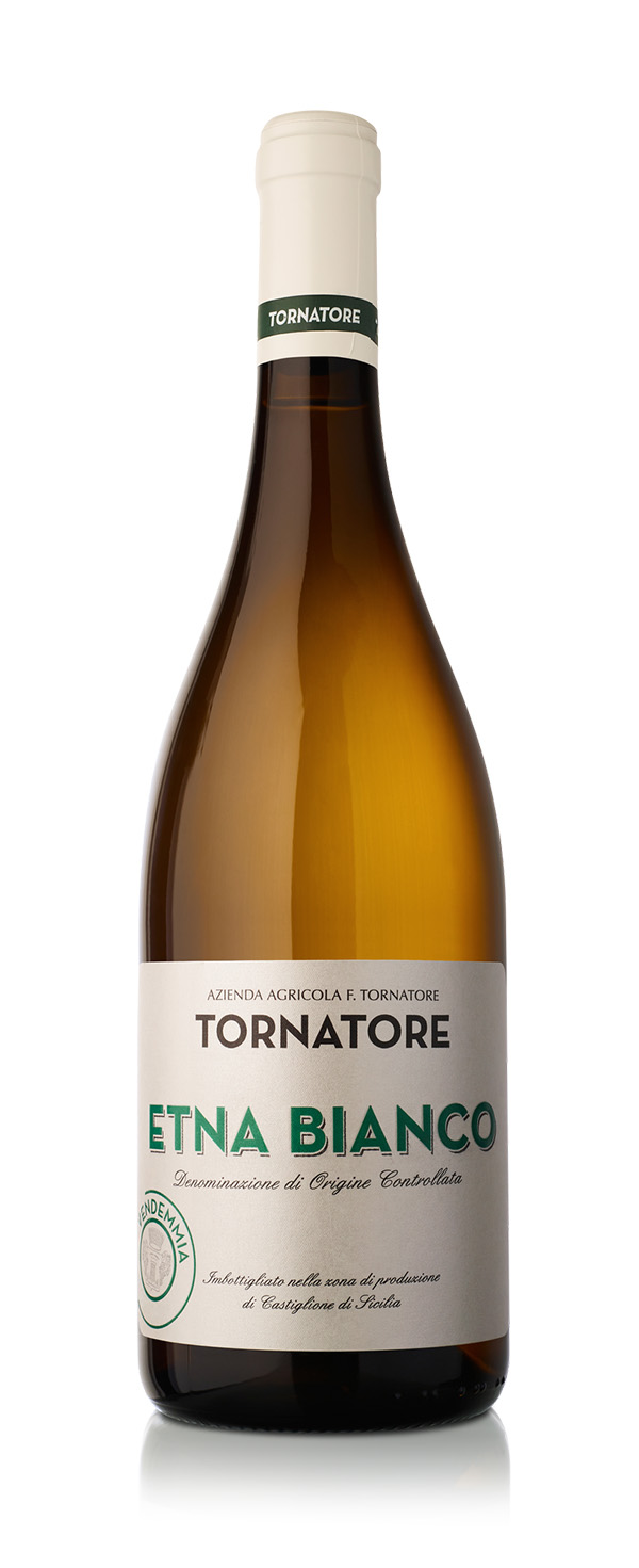 Tornatore Etna Bianco DOC wine.