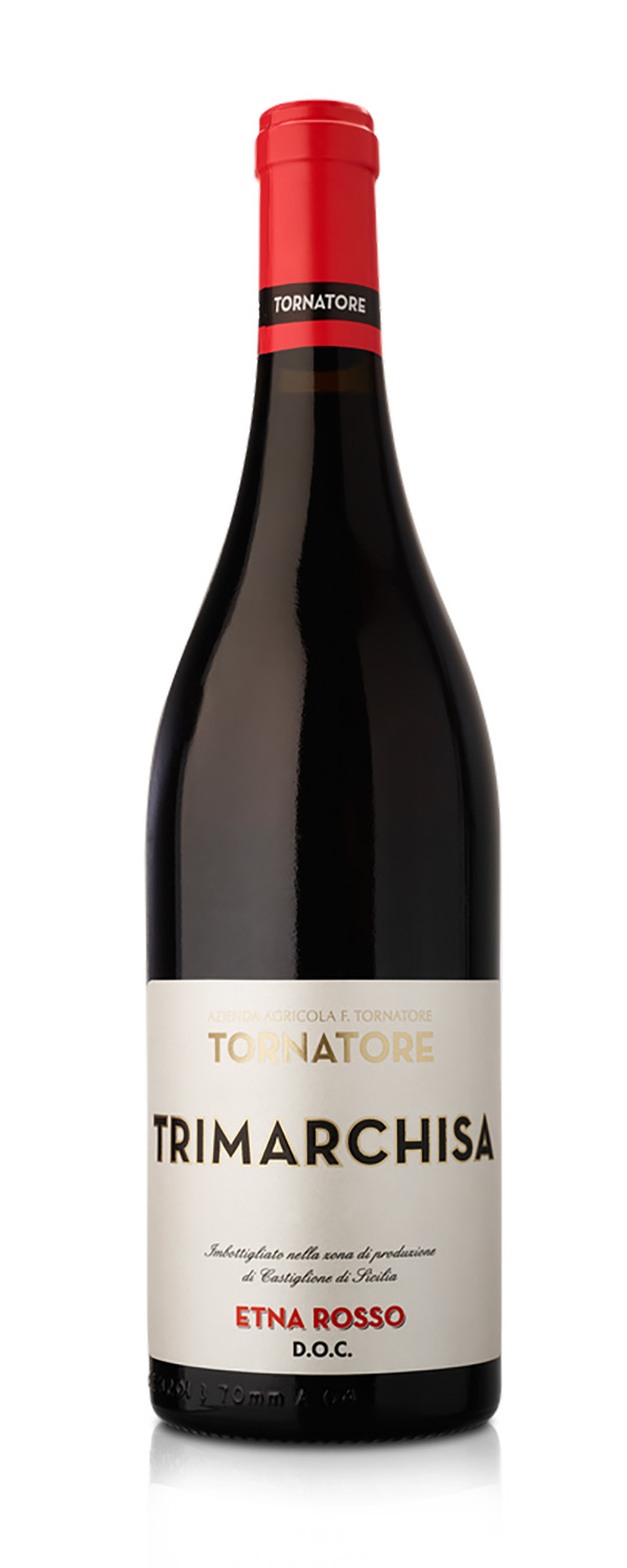 Tornatore Trimaarchisa Etna Rosso DOC wine.