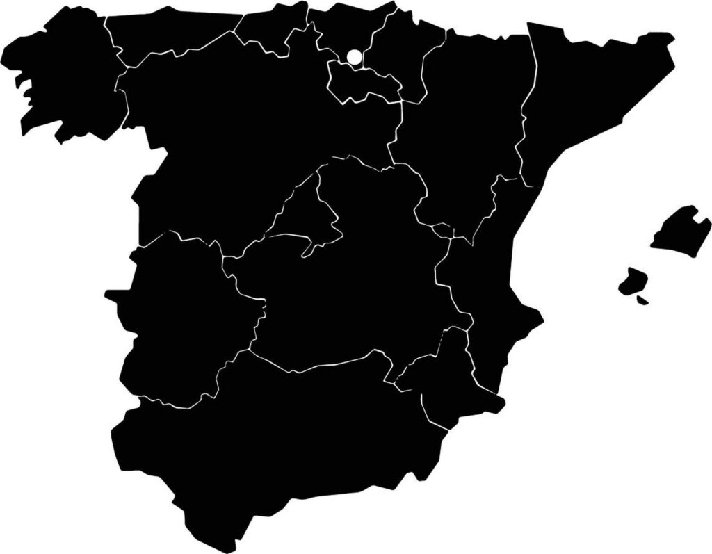 Map of Rioja.