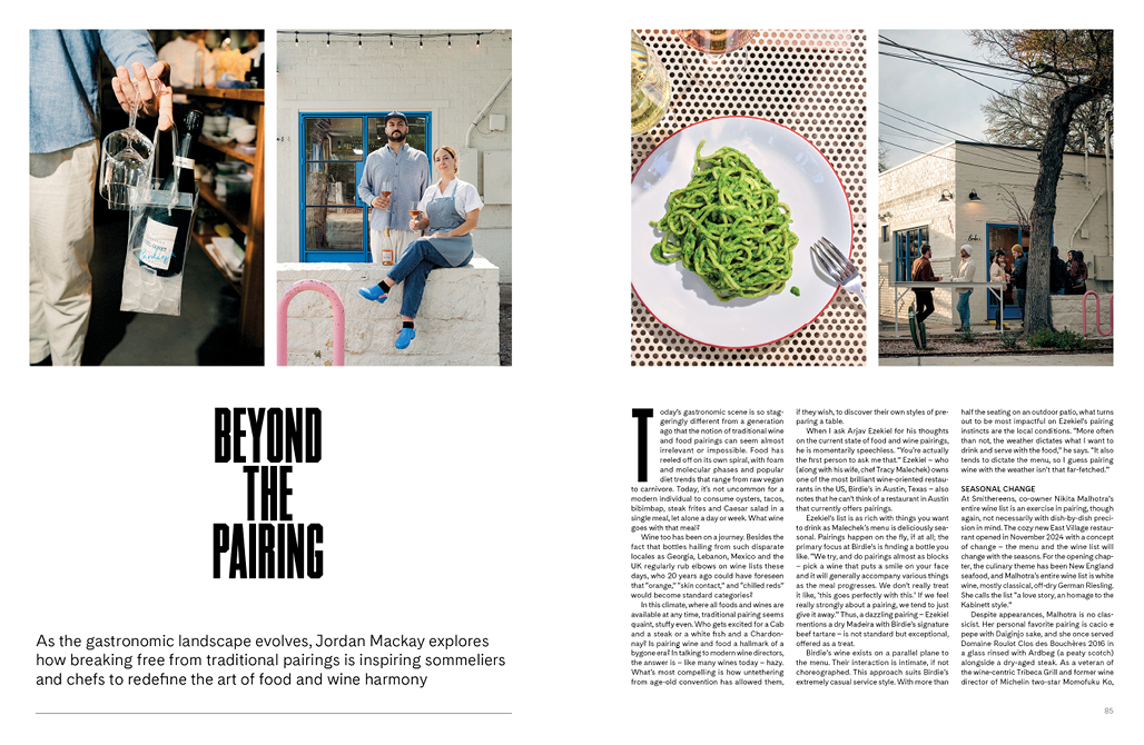 Food and Wine Pairing Trends by Maze Row Merchant