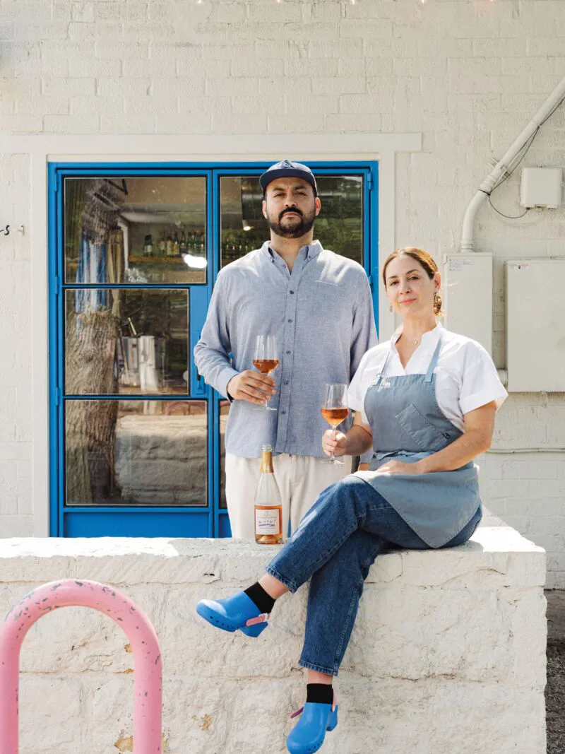 Arjav Ezekiel and Tracy Malechek